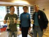 Samlagsleder Heidi Skaug kunne gratulere Jan Øystein og Øystein Solbakken med seier i kl. 3-5 og V55