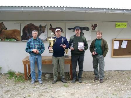 Leiv Sætre, Sigbjørn Solholm, Hans Jakop Frostad og Jan Inge Daugstad